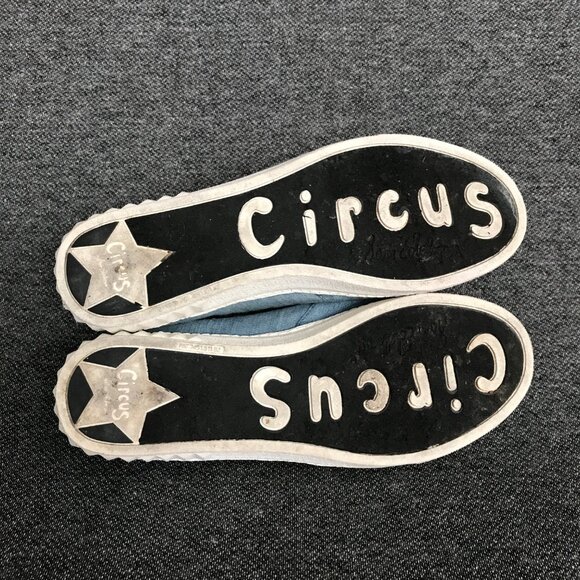 Circus Sam Edelman Blue Slip On Sneakers Womens 8.5 Queen Bee Charlie Crown Flat - Picture 10 of 10